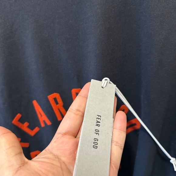 Fear of God Basketball Tee 'Vintage Black/Red' - Picture 5 of 10